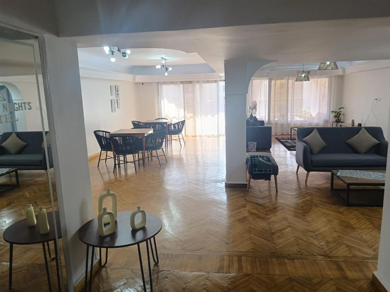 Pyramids Nights Hostel Kafret el-Gabal 外观 照片