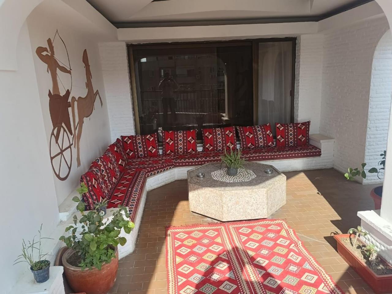 Pyramids Nights Hostel Kafret el-Gabal 外观 照片